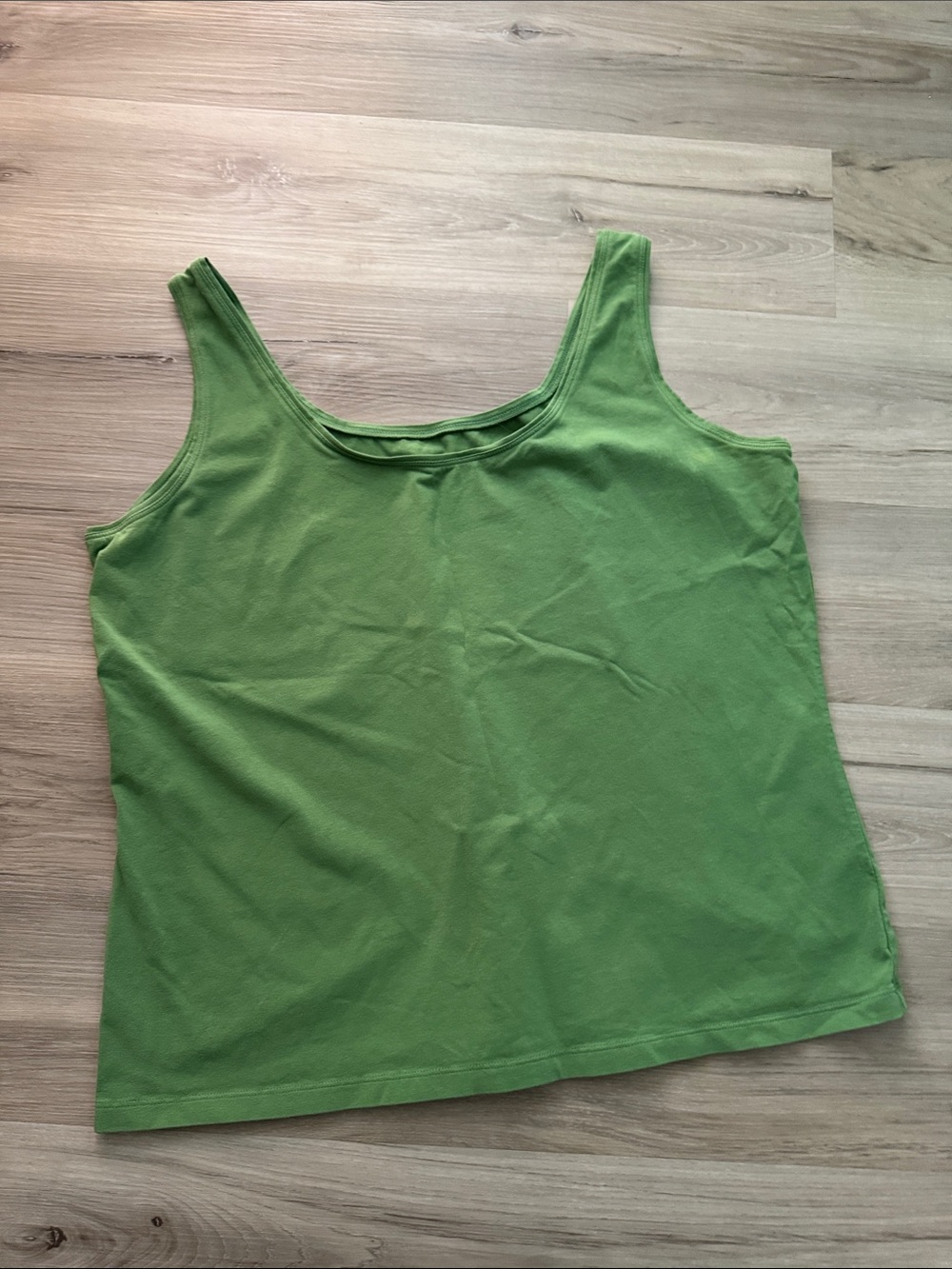 Talbots Green Scoop Neck Tank Top